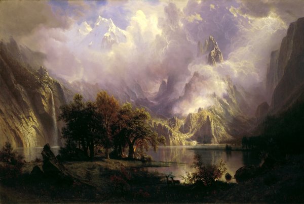 Rocky Mountain Landscape 1870