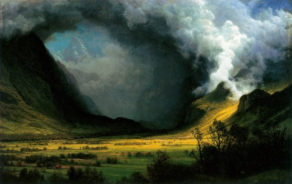 Storm in the mountains