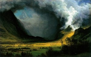 Storm in the mountains