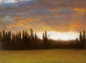 Albert Bierstadt - California Sunset (2)